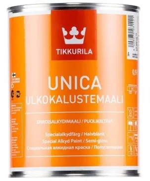 UNICA A Tikkurila полуглянцевая краска 0,9 Л