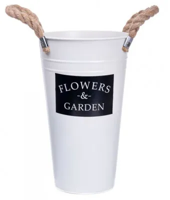 Декоративное ведро для цветов Flowers&Garden ( 20 см)