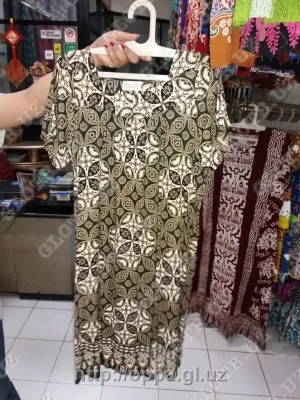 Штапельная платья №105. производство Индонезия