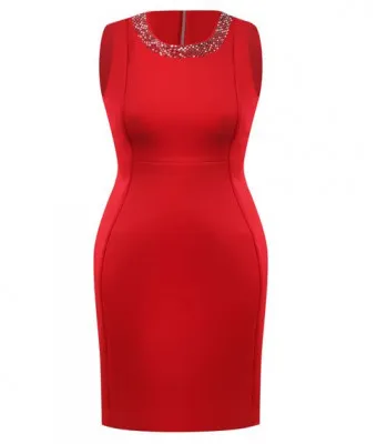 Платье Calvin Klein (тонкое, красное)