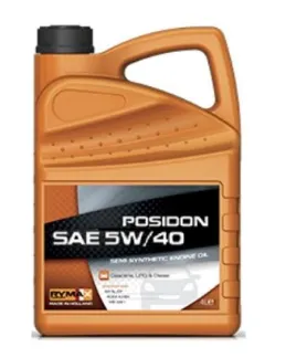 Синтетическое моторное масло Posidon SAE 5W/40 API