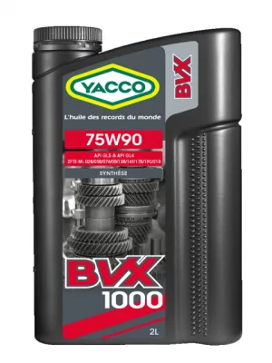 Трансмиссионное масло Yacco BVX 1000 75W90 2L
