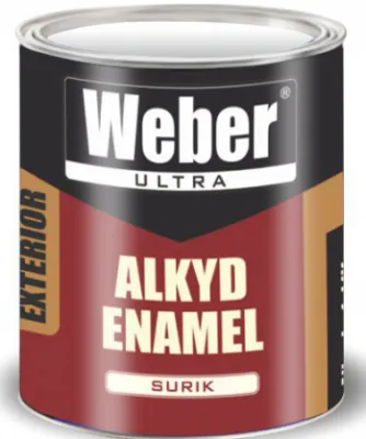 Эмаль ALKID ENAMEL SURIK (глянцевая) красно-коричневая 3 кг