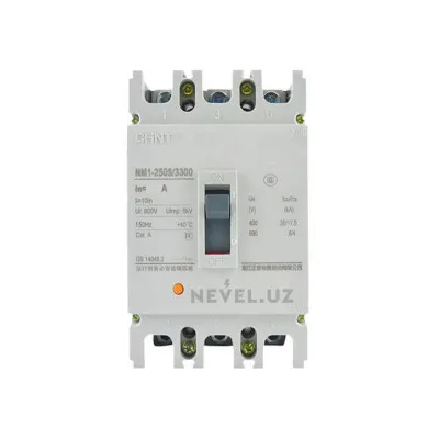 Автоматический выключатель NM1-250S/3Р 225A 25кА