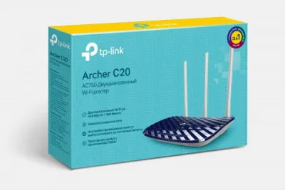 Wi-Fi роутер TP-Link Archer C20 AC750