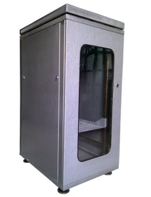 Шкаф металлический (тип 24U)для телекоммуникационного оборудования