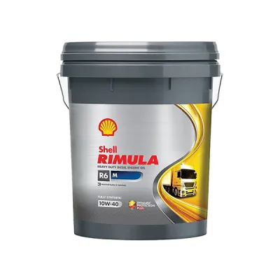 Моторное масло SHELL RIMULA R6M 10W40 20L