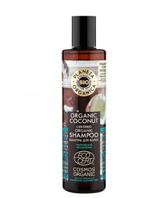 Planeta Organica tropik namlash kokos shampun, 280 ml.