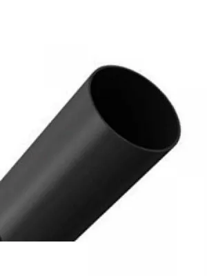 Труба гладкая черная для проводки кабеля d 40 мм
