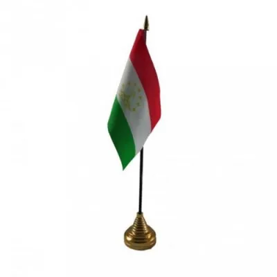 Флаг Таджикистана настольный б/подст.