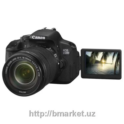 Фотоаппарат зеркальный Canon EOS 650D Kit 18-135 IS STM Black