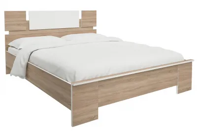 Двуспальная кровать «Сиена дуб»