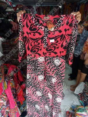 Штапельная платья №125. производство Индонезия