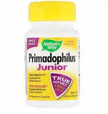Примадофилус Бифидус Nature's way Primadophilus junior (90 шт.)