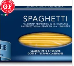 Barilla безглютеновые спагетти