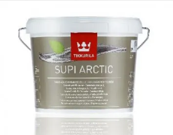 Tikkurila Супи Арктик – перламутровый защитный состав для бань 1