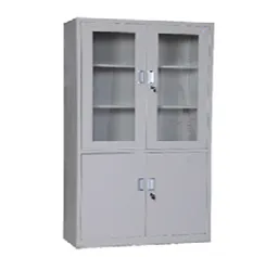 Шкаф медицинский 900x1800 мм (серый)