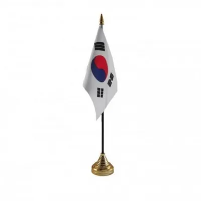 Флаг Южной Кореи настольный б/подст.