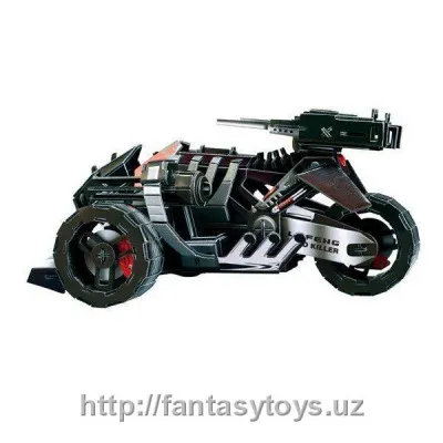 Картонный 3D-пазл "Мотоцикл будущего"