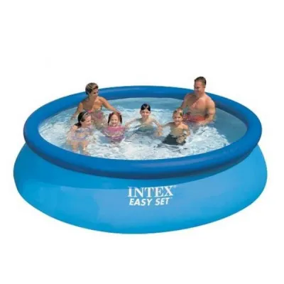 Надувной бассейн Intex круглый Easy Set 366×76
