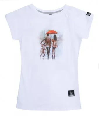 Женская футболка Rive DeReve №161