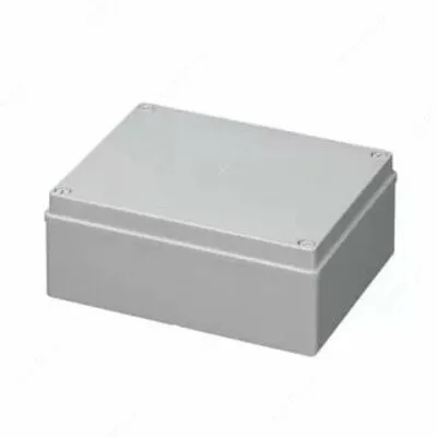 Коробка электромонтажная 130x230x85 mm с белой крышкой