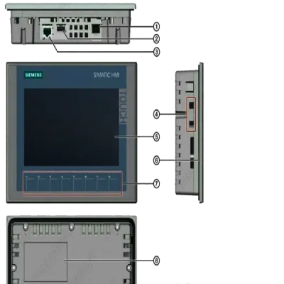Панель оператора SIMATIC HMI KTP900 Basic PN 6AV2123-2JB03-0AX0