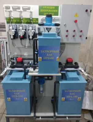 Станция дозирования гипохлорита 2 натрия от 0,5-50л/час dts-eko-300а
