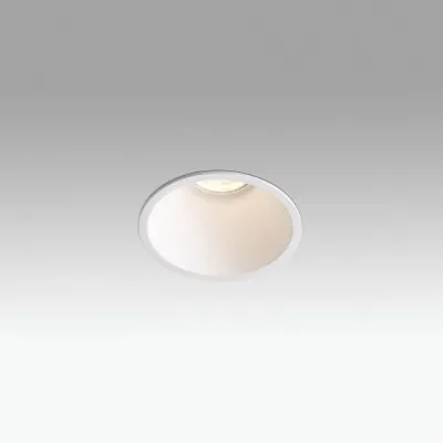 Утопленный точечный светильник 2xGU10 круглый, белый