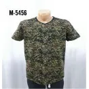 Мужская футболка с коротким рукавом, модель M5456