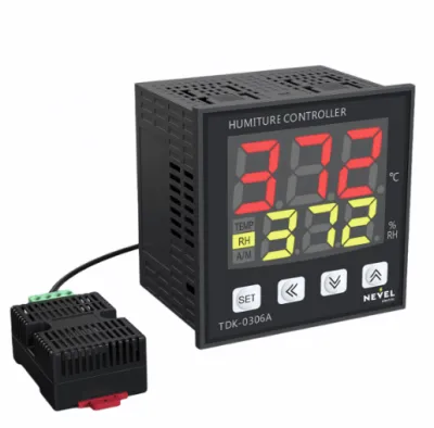 Регулятор температуры и влажности TDK-03-06A 100-240VAC -40-125C° 0-100%RH
