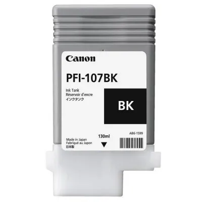 Картридж Canon PFI107 BK (130 ml) для IPF770/670
