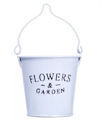 Декоративное жестяное кашпо Flowers&Garden №315