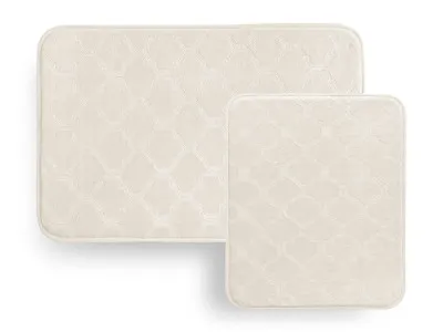 Набор ковриков для ванной Elegance Damask 60×90+50×60 см