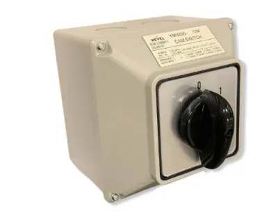 Ручной переключатель фаз YMW26-125/2m 125А (0-1-2-3 выбор фазы) в корпусе IP54