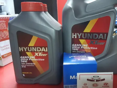 Моторное масло Hyundai X-Teer Gasoline Ultra Protection 5W-30 Fully Synthetic 1L