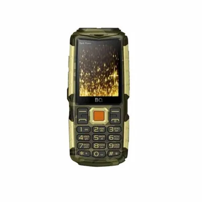 Мобильный телефон BQ-2430 Tank Power Чёрный Золотой