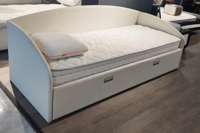 Кровать "Bono" бежевая