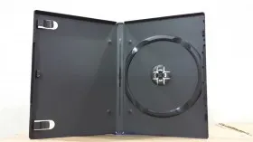 DVD Box (14мм) Непрозрачно-матовый, чёрный
