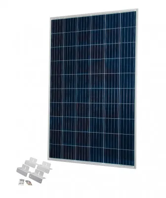 Солнечная панель 250Вт с универсальным креплением (солнечные батареи)