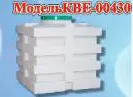 Квадратная пластиковая емкость KBE-00430