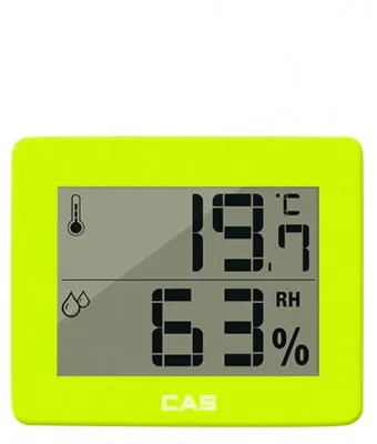 Цифровой термо-гигрометр Т003 (салатовый)