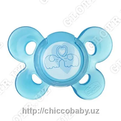 СОСКА ПУСТЫШКА CHICCO SOOTHER PH.COMFORT BLUE SIL 4M+1PC