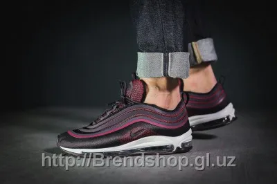 Мужские кроссовки Nike Air Max 97 (с пурпурными вставками)
