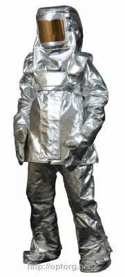 Теплоотражающий алюминизированный костюм Ток 1200