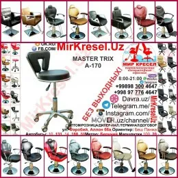 MASTER TRIX A-170 купить кресло стульчик мастера со спинкой 2 в 1