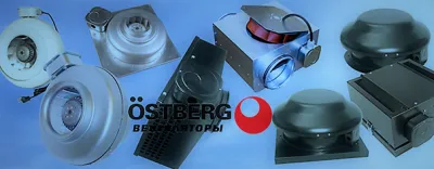 Высоконапорные канальные вентиляторы RK Ostberg