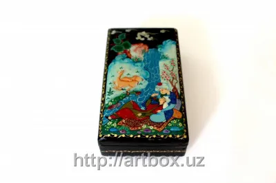 Шкатулка сувенирная с ручной росписью