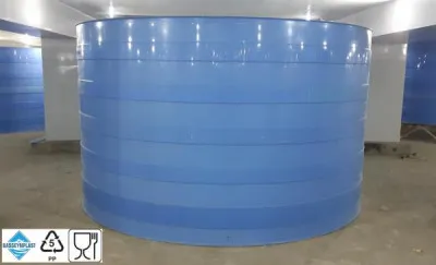 Эко емкость из полипропилена для воды 20м3, 20 тонн, бочка