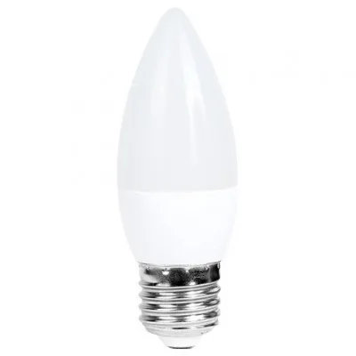 Лампа LED C35 6W E27 550LM 6400K (ECOL LED)